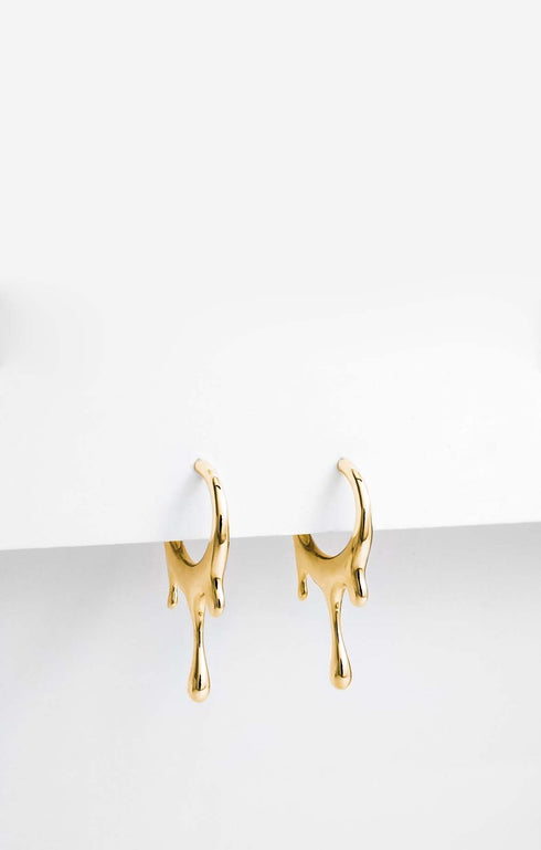 Dripping Circular XS Earrings